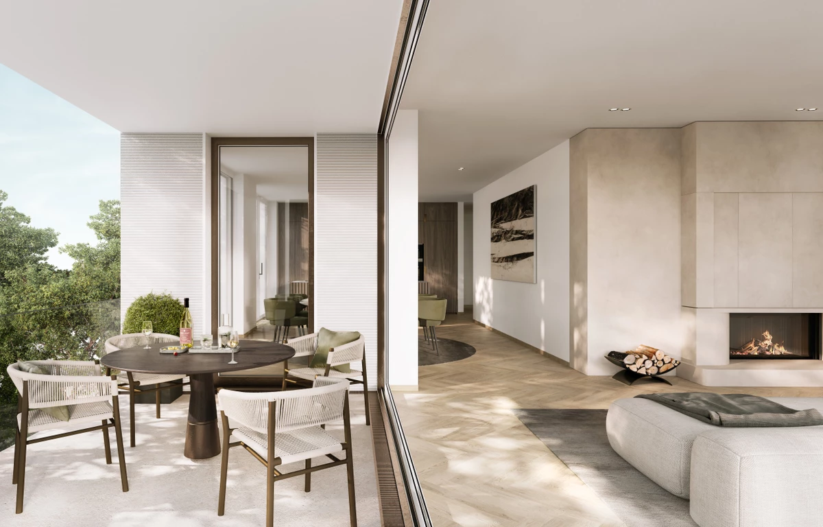 Minimalist Balkon Tasarımı 5m²'de Huzurlu Bir Kaçış Alanı (2)