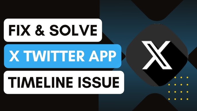 TwitterX Zaman Akışı Yenilenmiyor iOSAndroidWeb için Önbellek ve Ağ Çözümleri (1)